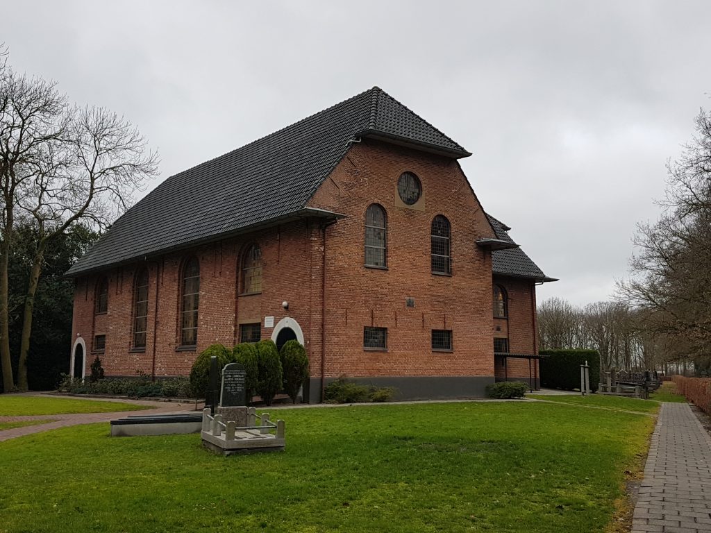 Kerk in Nieuwe Pekela - fundering verzakt