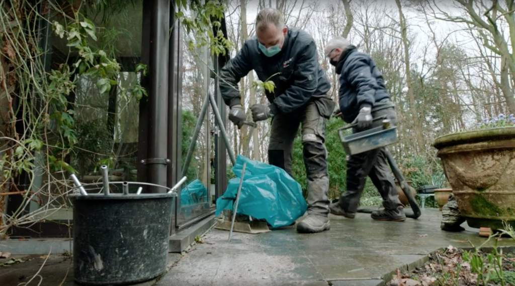 Deepinjection- verzakte woning Deepinjection- verzakte woning